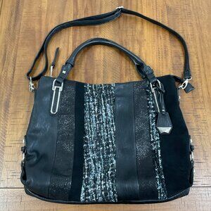 VGUC Jessica Simpson Black Slouchy Shoulder/Crossbody Bag